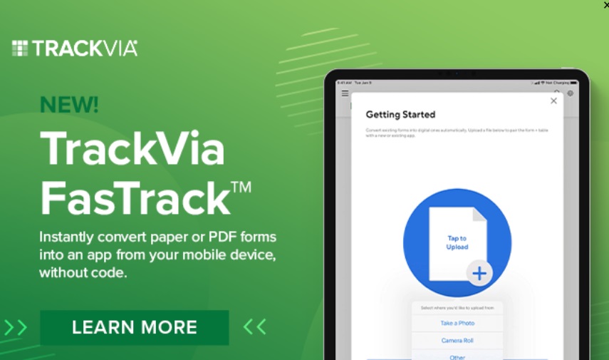 Software de workflow: TrackVia
