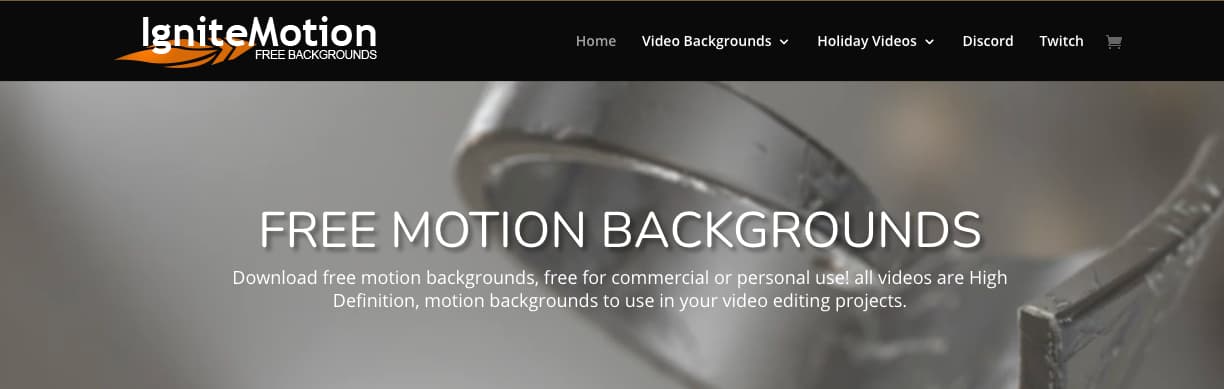 Banco de video sin copyright de Ignite Motion