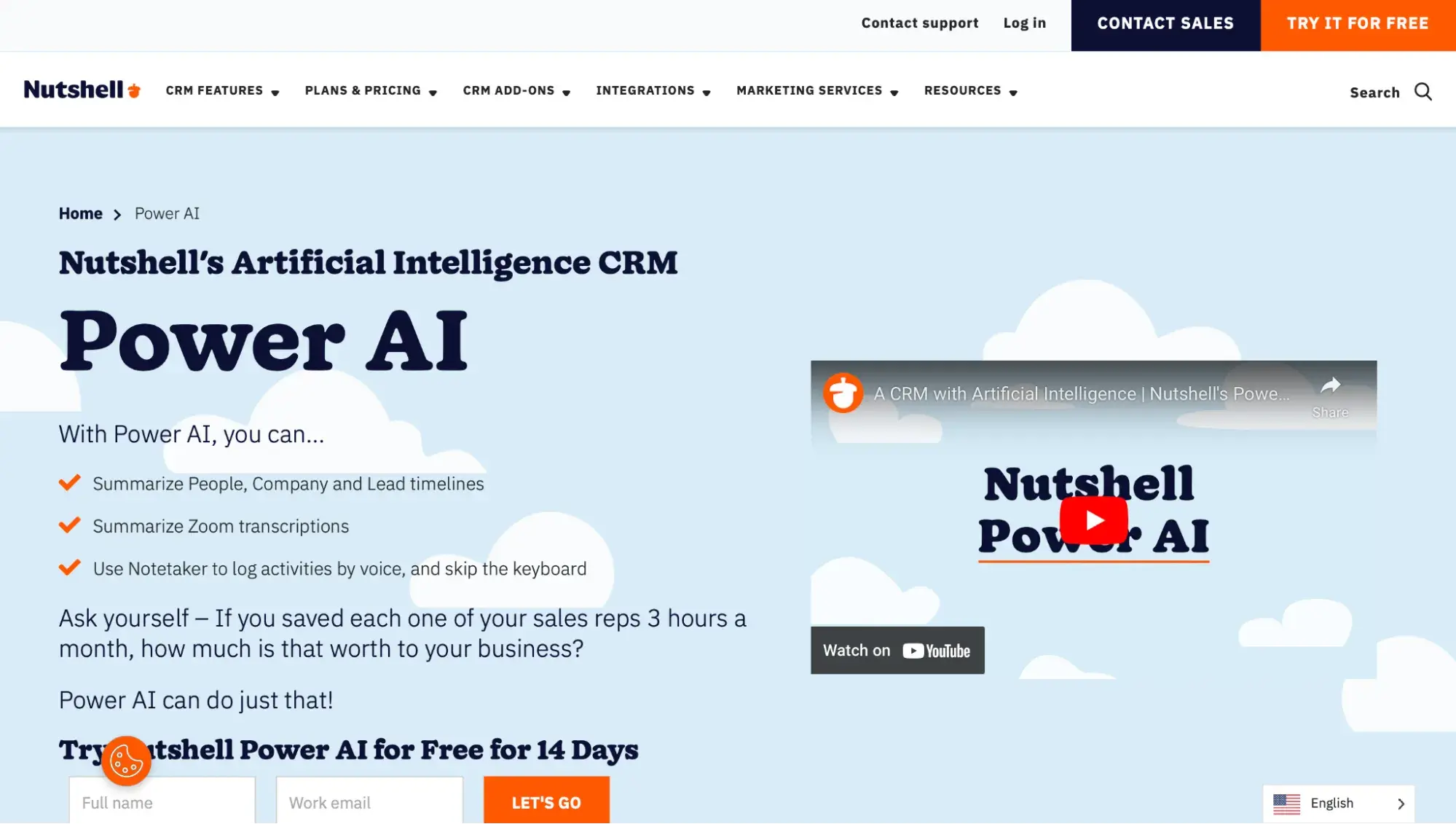 Nutshell’s AI CRM