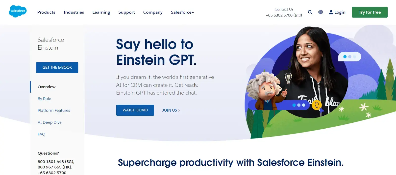 AI in CRM, salesforce