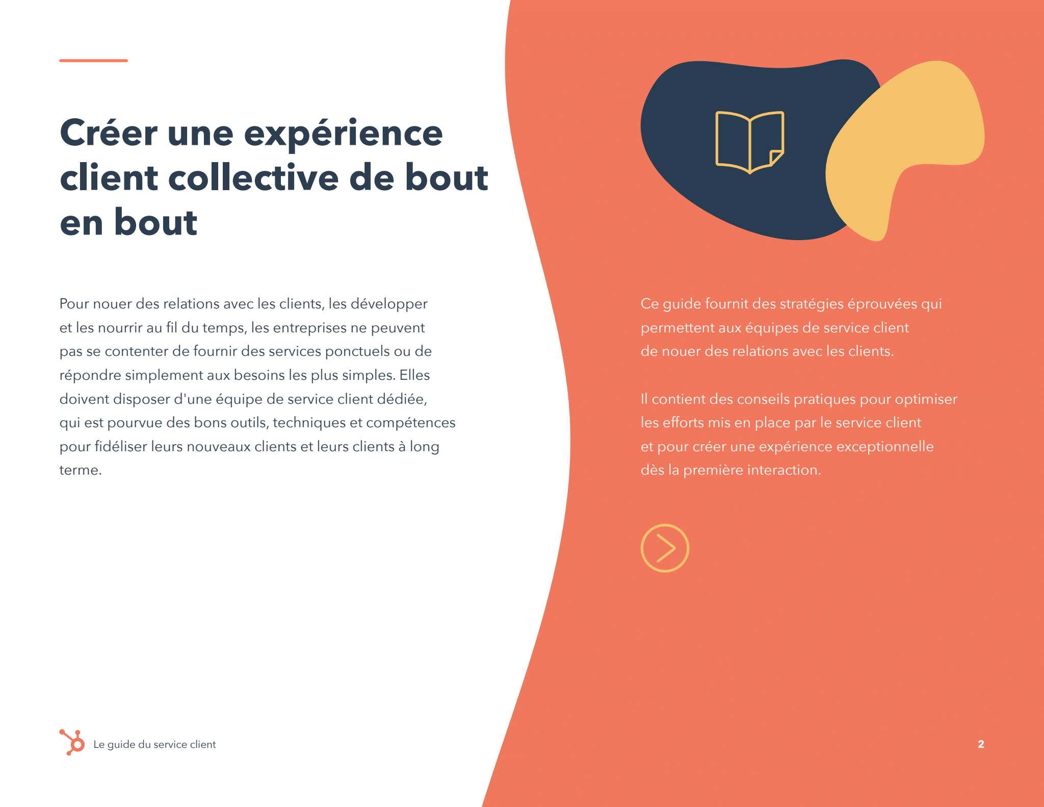 Le guide du service client page 2